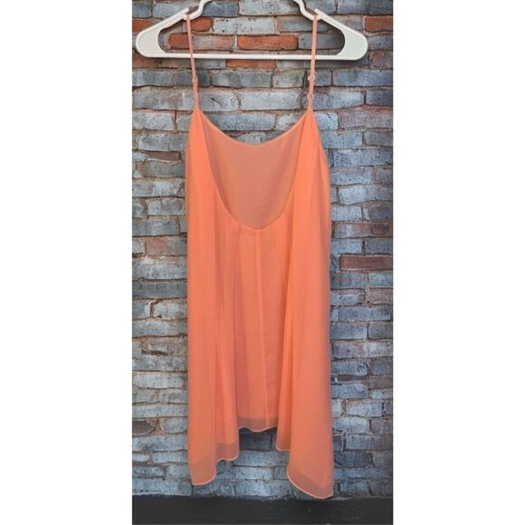 BCBG Tank Blouse Womens Pink Flowy Tank Sz S - Picture 1 of 4